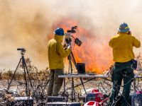 Our expertise - camera recording at a burn