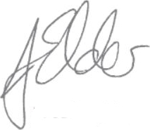 J Elder signature