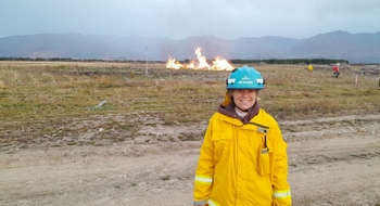 Shana Gross who is leading the fire and drought research